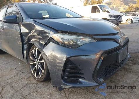 2017 Toyota Corolla Se z USA, uszkodzony, nr VIN 5YFBURHE4HP716211